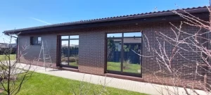 Lauko stiklai klijuoti išorine veidrodine plėvele