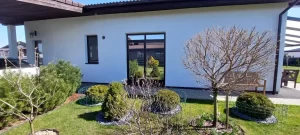 Lauko stiklai klijuoti išorine veidrodine plėvele