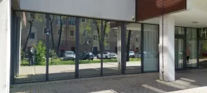 Lauko stiklai klijuoti išorine veidrodine plėvele